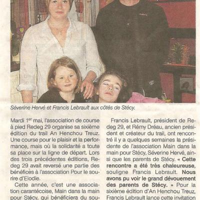 An Henchou Treuz Stecy Ouest France 30.04.12 Pages Locales