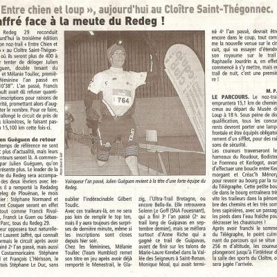 Entre Chien Et Loup Le Telegamme Du 05 01 2013