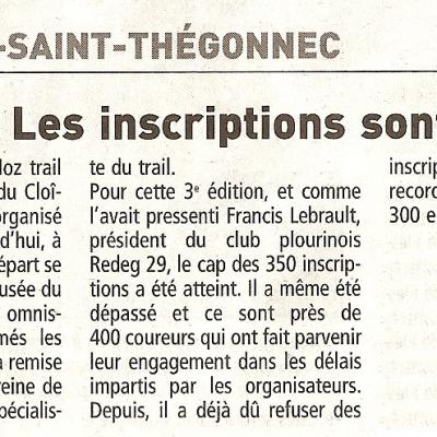 Entre Chien Et Loup Pages Locale Le Telegamme Du 05 01 2013